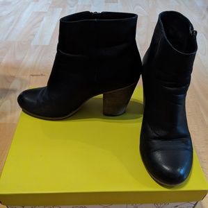 BP trolley leather booties